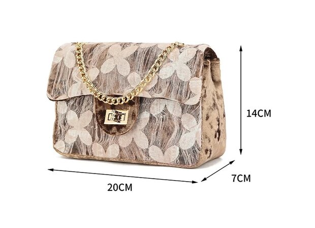 Kunstlederen tas Clover