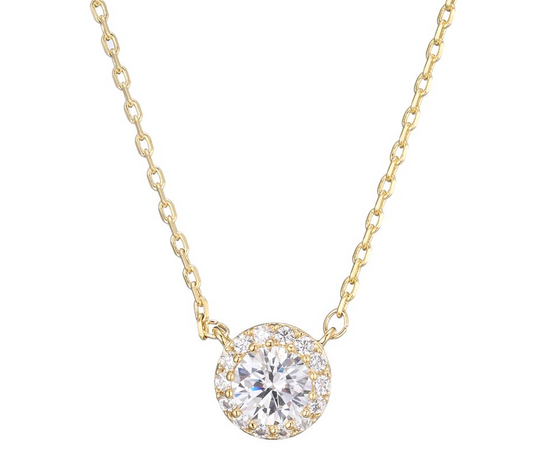 Ketting Let is shine goud