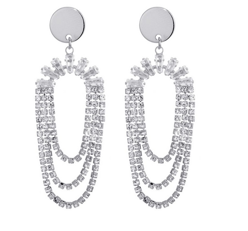 Oorbellen Shine &amp; sparkle small silver