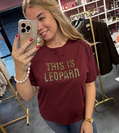 this is leopard shirt