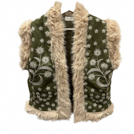 Gilet groen 