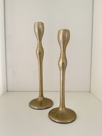 SET Kandelaar Jellicoe goud 