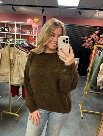 Lotti sweater - choco