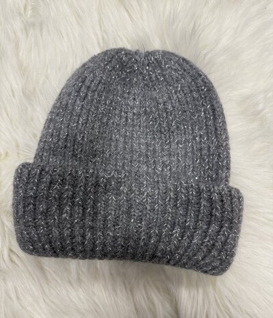 Winter muts - grijs 