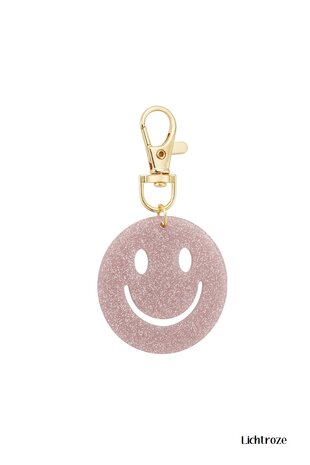 Keep on smiley sleutelhanger