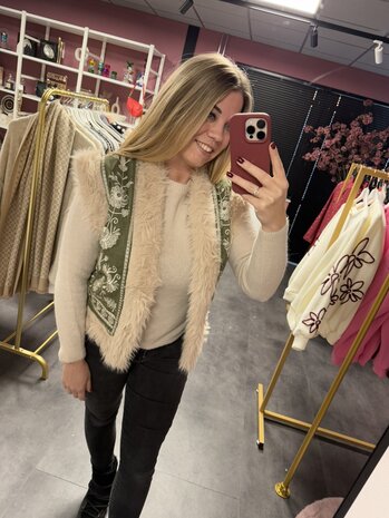 Gilet groen 