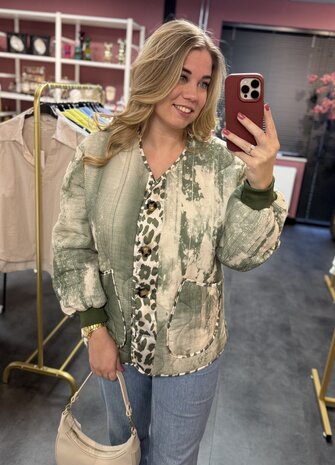 Flore jacket groen