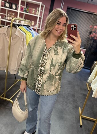 Flore jacket groen