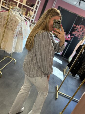 Blouse grijs 