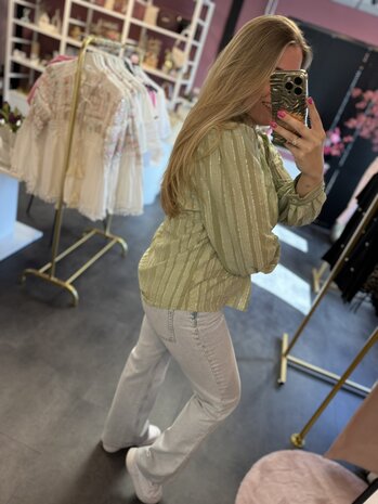 Blouse groen