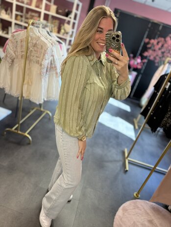Blouse groen