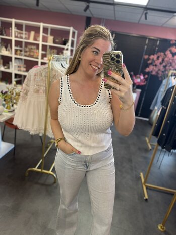 Sparkle top wit