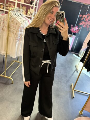 Broek No&eacute; zwart 