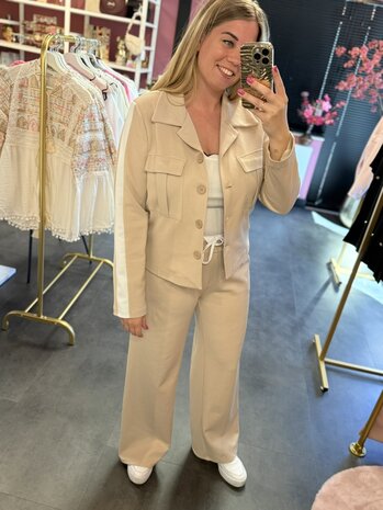 Broek No&eacute; beige