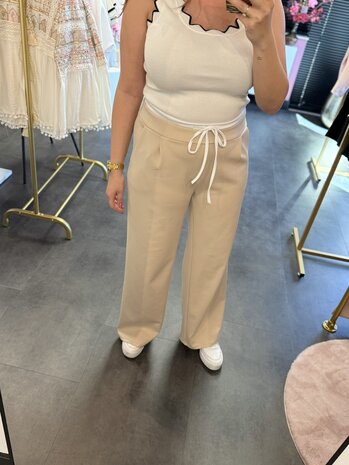 Broek No&eacute; beige