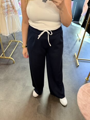 Broek No&eacute; blauw