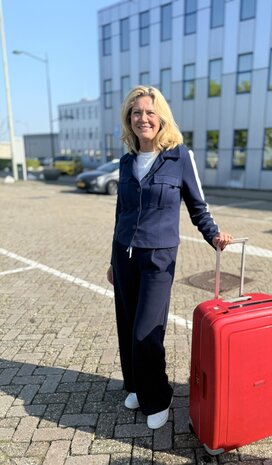 Jas No&eacute; blauw