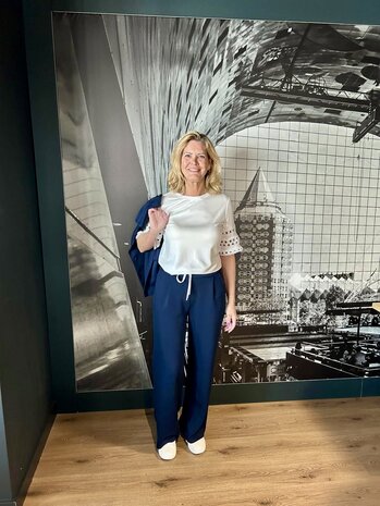 Broek No&eacute; blauw