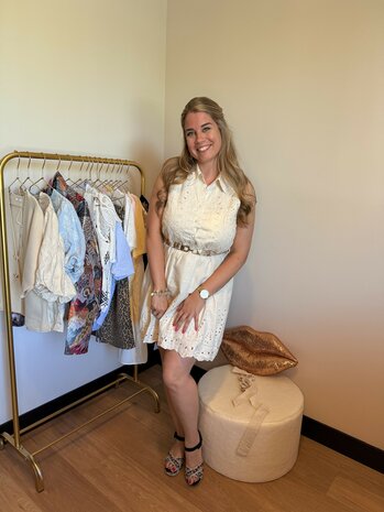 Jurk Lieke beige 