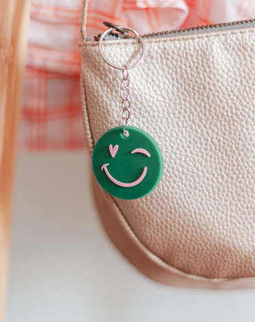 Sleutelhanger Smiley
