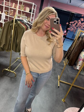 Perfect! Trui Beige 
