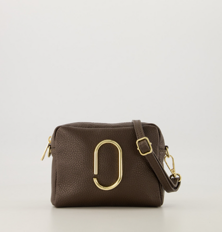 Lederen tas Jacine bruin