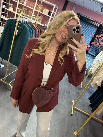 Blazer bordeaux 