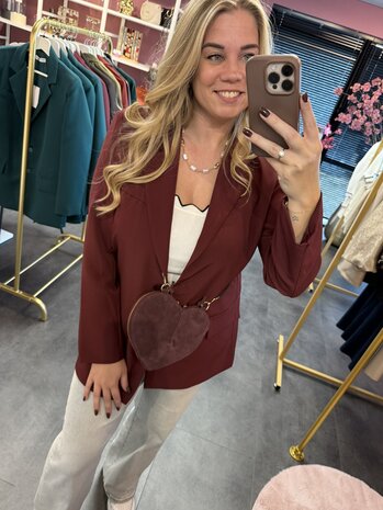 Blazer bordeaux 