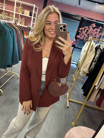 Blazer bordeaux 