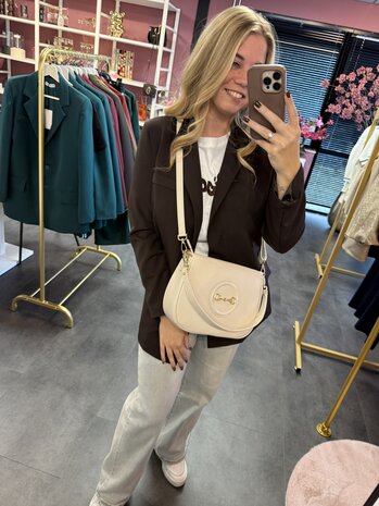 Blazer donkerbruin 