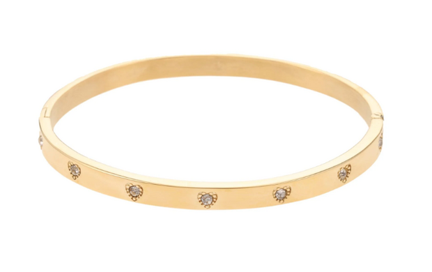 Bangle armband goud small - Roestvrijstaal