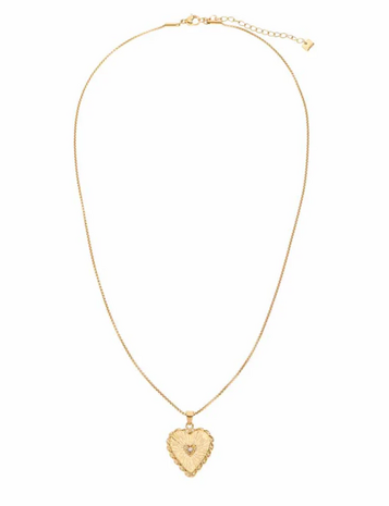 Ketting goud hart 
