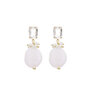 Oorbel wedding guest white