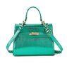 Metallic handtas groen