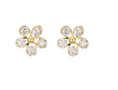 Oorbellen Baby flower goud