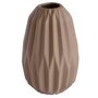 Vaas Miro bruin keramiek 9,5x9,5x13,5 cm