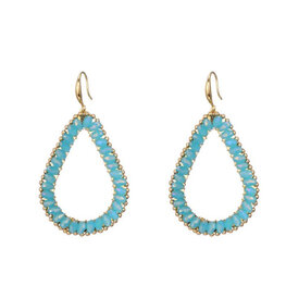 Oorbel so cute blauw