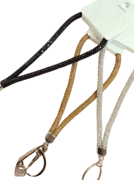 Glitter sleutelhanger / telefoonkoord