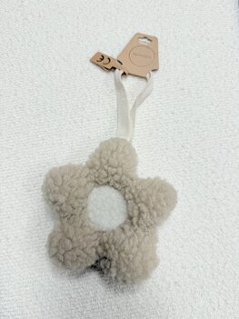 Speenknuffel Daisy beige
