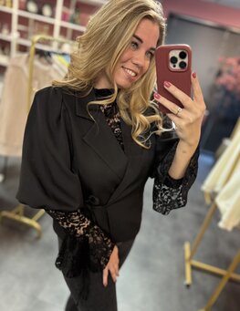 Nicolette blazer zwart