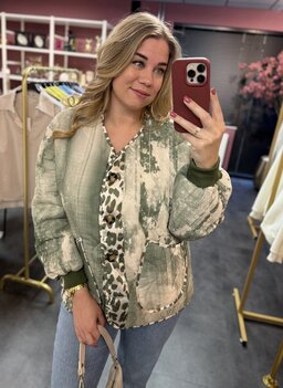Flore jacket groen