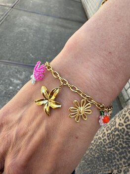 Be Dazzled armband - 0423 - Stainless steel