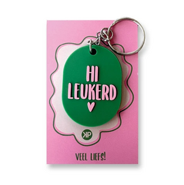 Sleutelhanger - Hi leukerd
