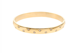 Bangle armband goud - Roestvrijstaal